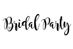 Bridal Party, SVG, PNG, JPG, Digital Download, Cutting File, Silhouette, Cameo, Cricut, Wedding