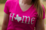 State Home & Love V-Neck Tee