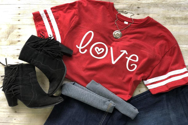 All You Need is this LOVE Jersey Tee!